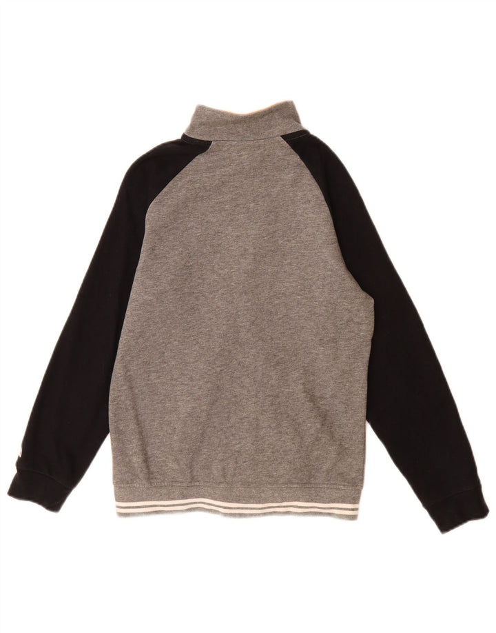 Ellesse Chaqueta de chándal con gráfico para niños 9-10 años Bloque de color gris