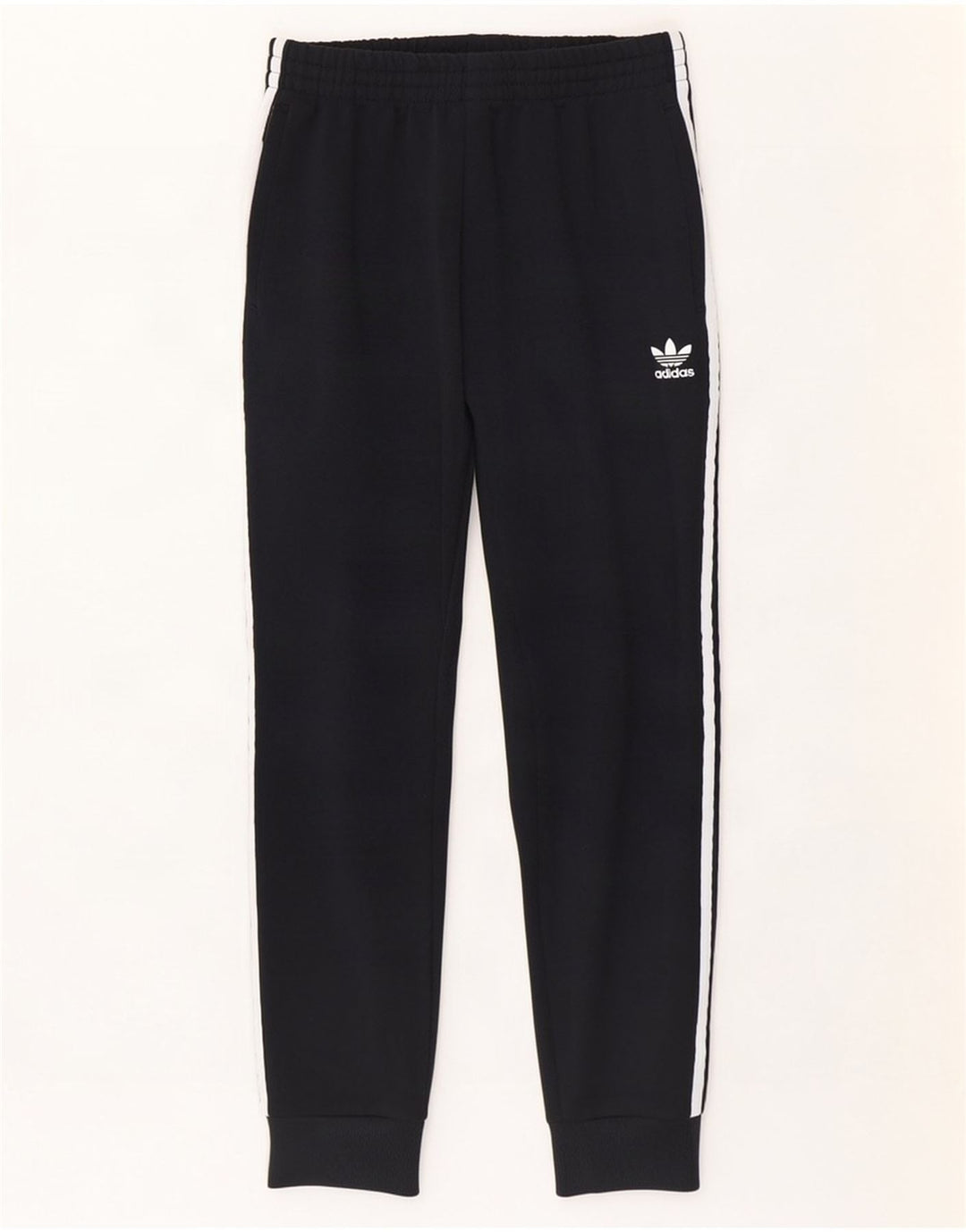 Adidas Hombre Pantalones De Chándal Joggers Medium Negro Poliéster