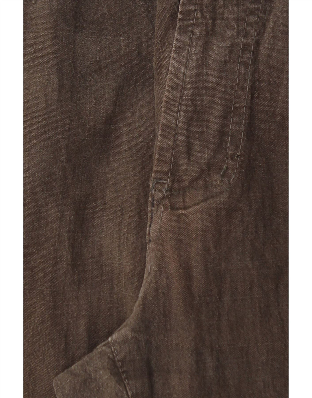 TRUSSARDI Pantalones informales rectos para hombre IT 50 Large W34 L29 Marrón