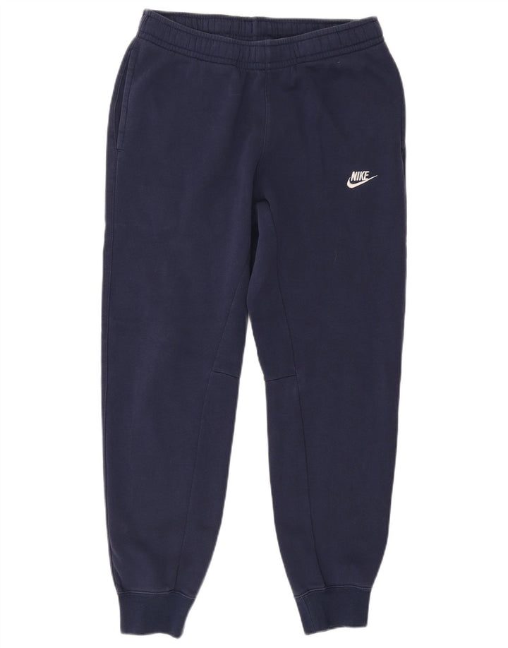 Pantalón De Chándal Nike Hombre Joggers Medium Azul Marino Algodón
