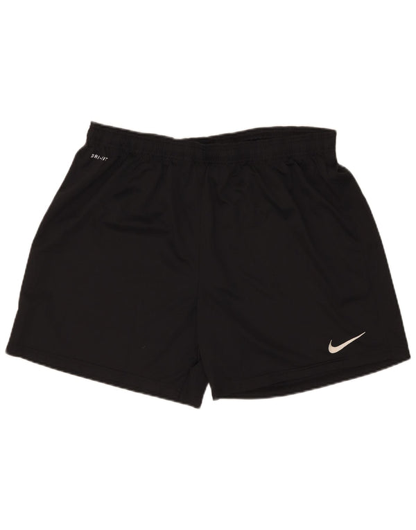 Nike Pantalones cortos deportivos Dri Fit para hombre XL Poliéster negro