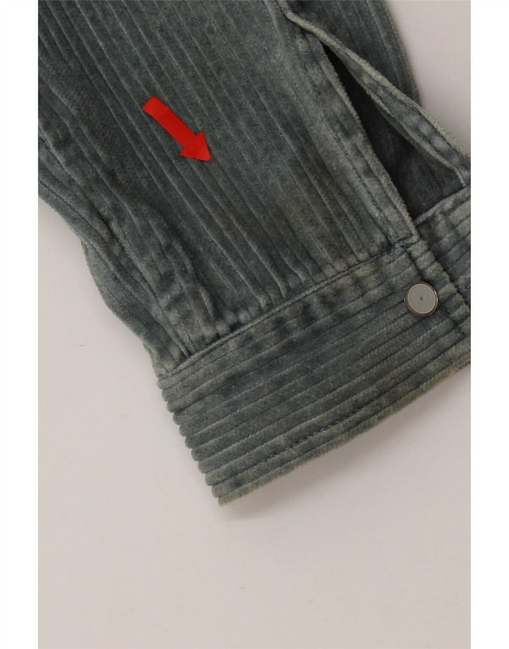 Billabong Chaqueta de pana para hombre UK 38 Algodón azul medio