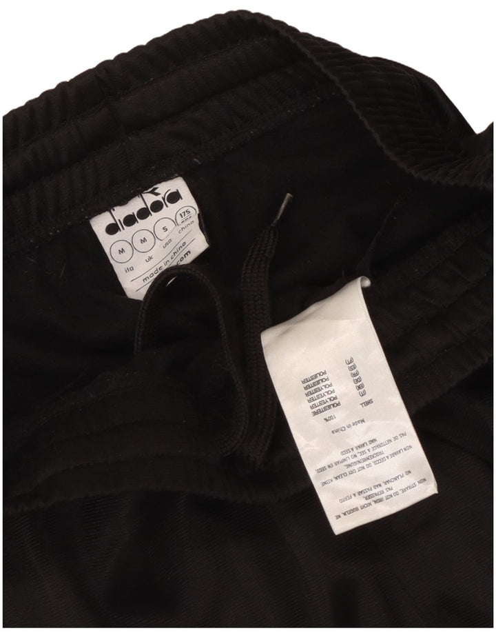 Diadora Pantalón De Chándal Joggers Medium Negro Poliéster Hombre