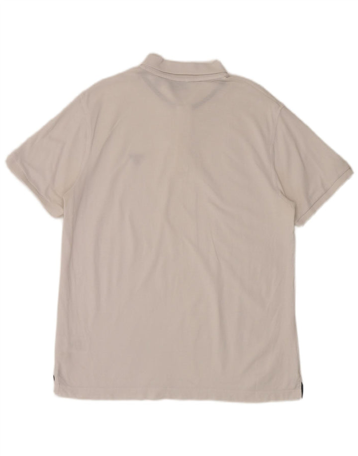 Gant Polo Hombre Grande Blanco Algodón