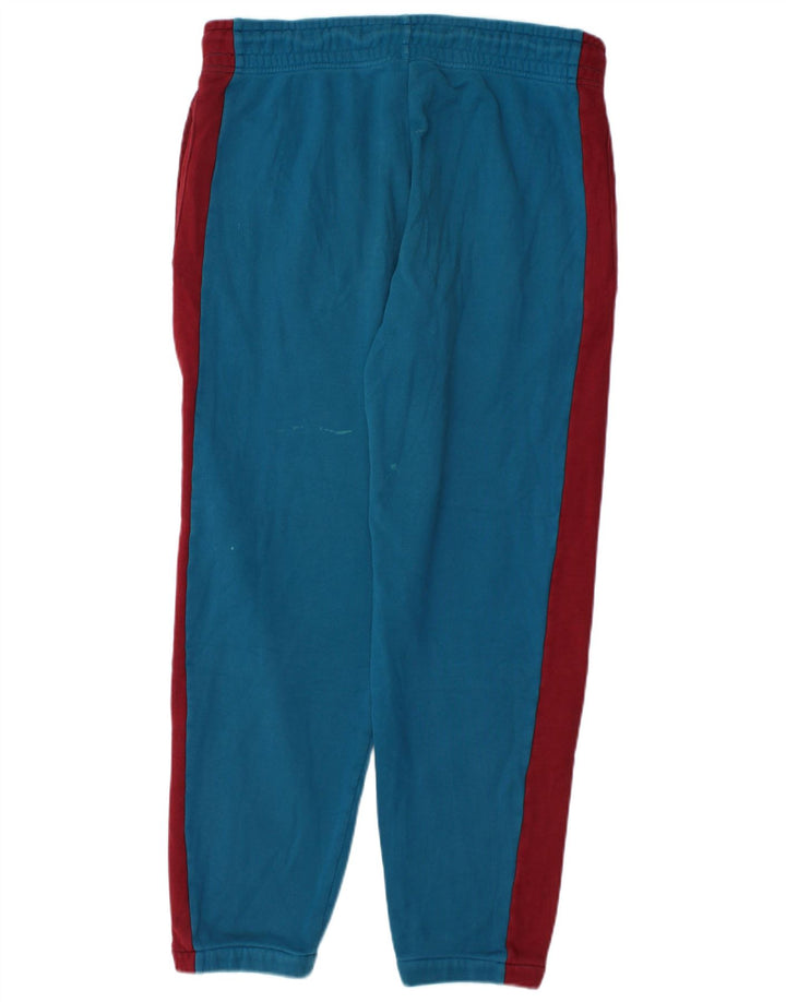 Nike Pantalones De Chándal Joggers De Algodón Color Block Azul Medio - Hombre