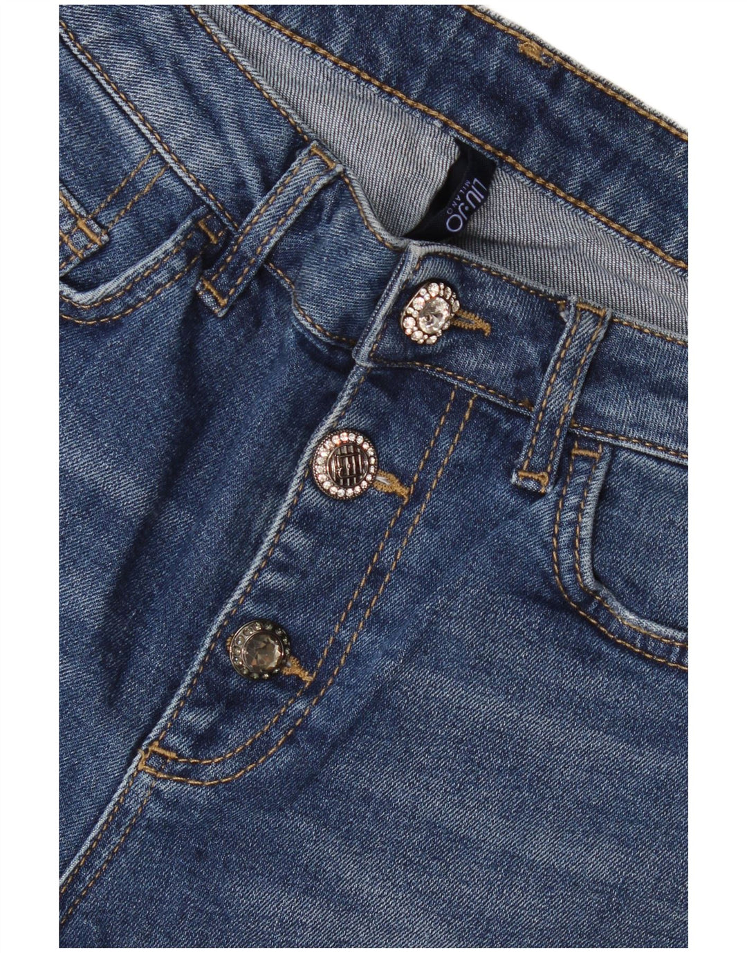 Vaqueros Liu Jo Mujer Slim W28 L25 Azul