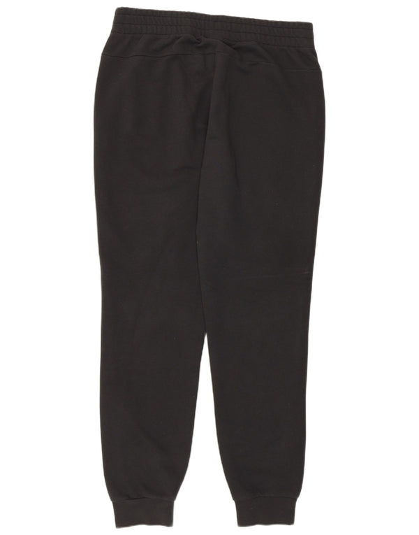 Adidas Mujer Chándal Pantalones Joggers UK 12/14 Mediano Negro Algodón