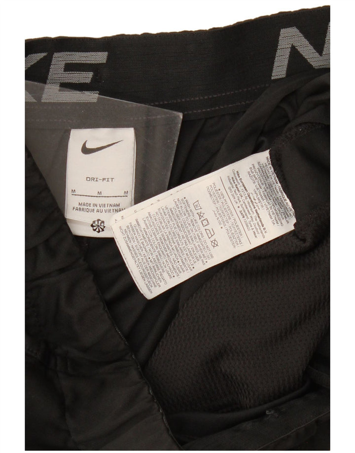 Pantalones cortos deportivos Nike Dri Fit para hombre Poliéster negro mediano