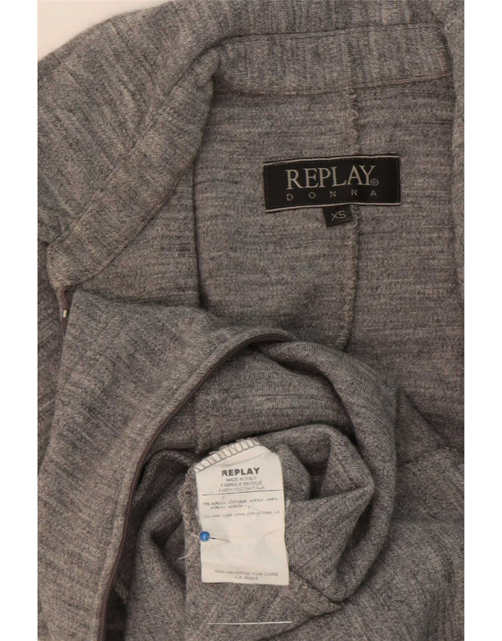 Mono Replay para mujer UK 4 XS Acrílico gris