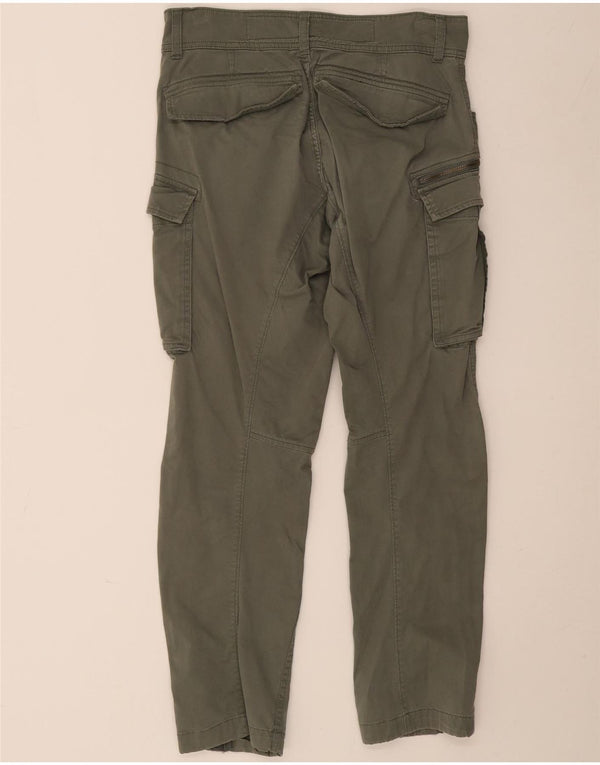 Pantalones cargo cónicos para hombre Replay W31 L30 Algodón caqui