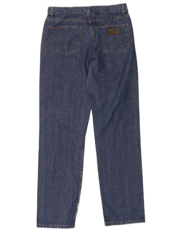 Wrangler Vaqueros rectos para hombre W34 L33 Algodón azul