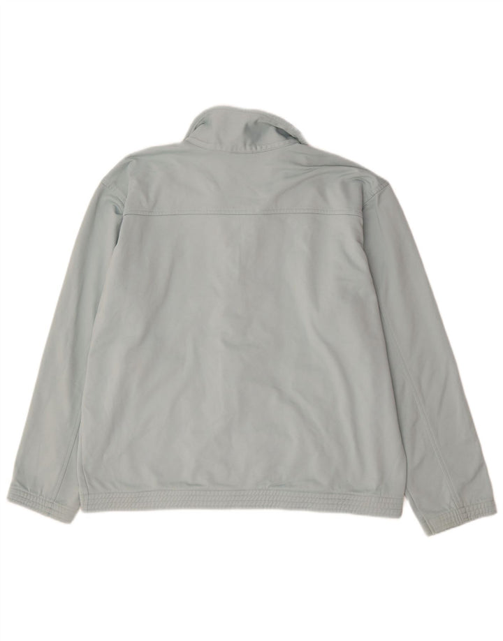 Champion Chaqueta de chándal para hombre, poliéster azul grande