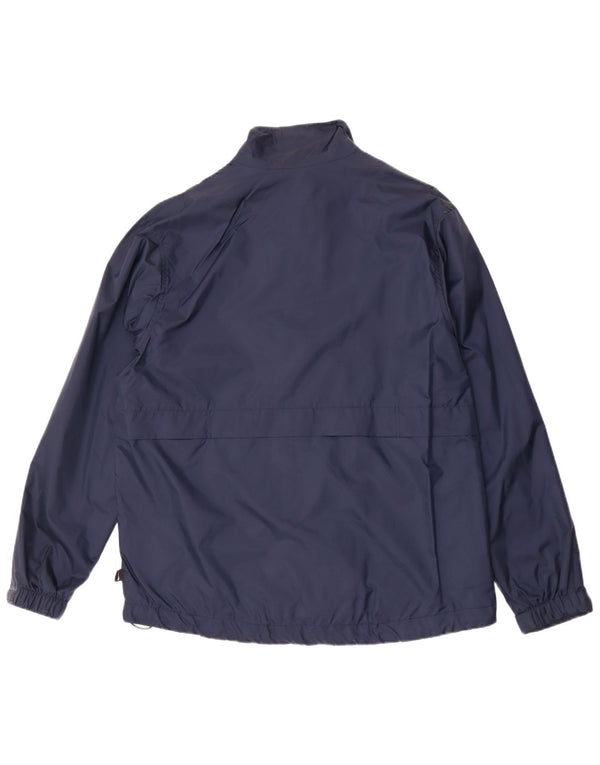 Nike Chaqueta impermeable para hombre UK 38 Medium Azul marino Nylon