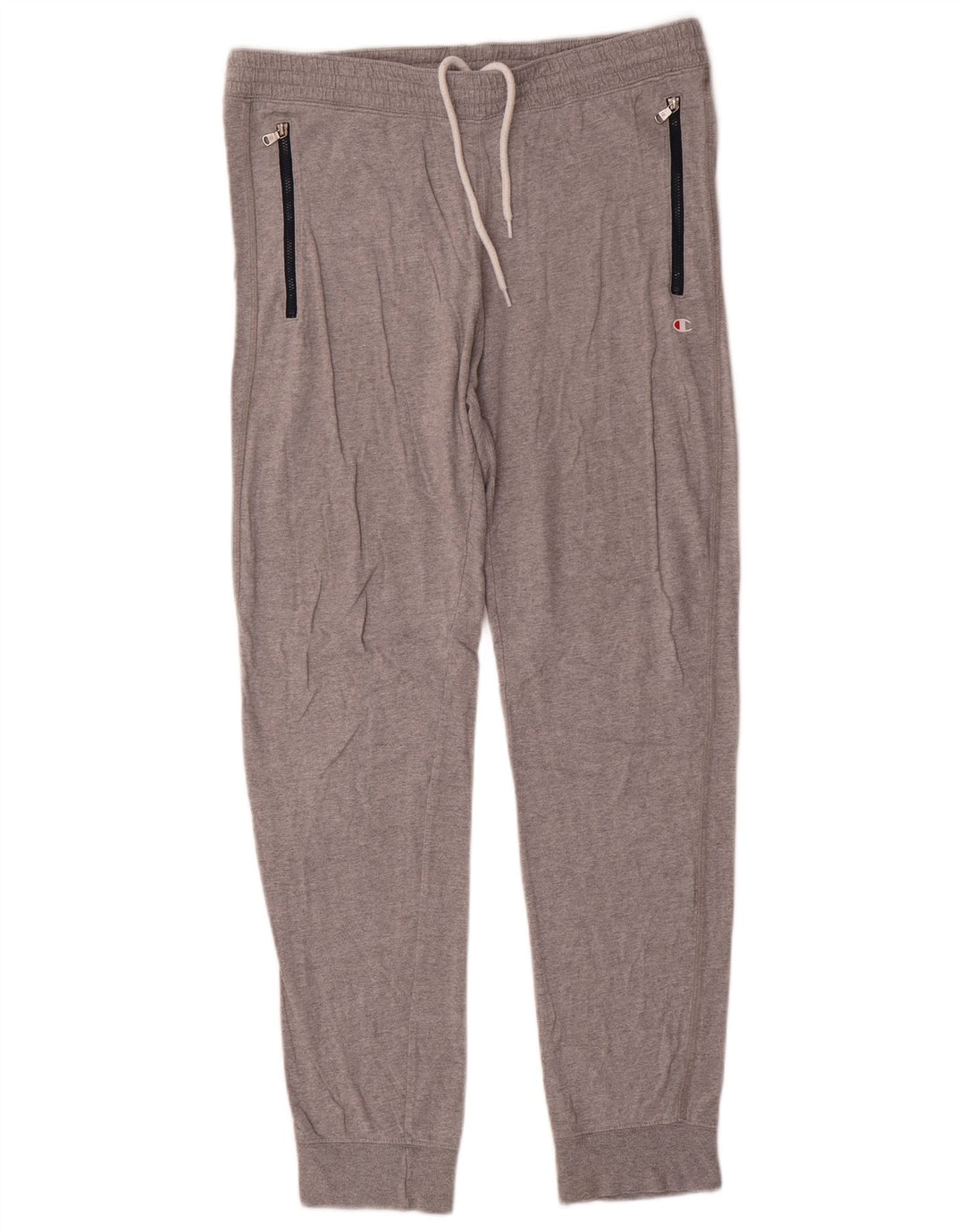 Champion Pantalones De Chándal Para Hombre Joggers Large Gris Algodón