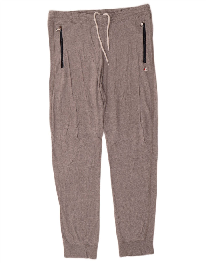 Champion Pantalones De Chándal Para Hombre Joggers Large Gris Algodón
