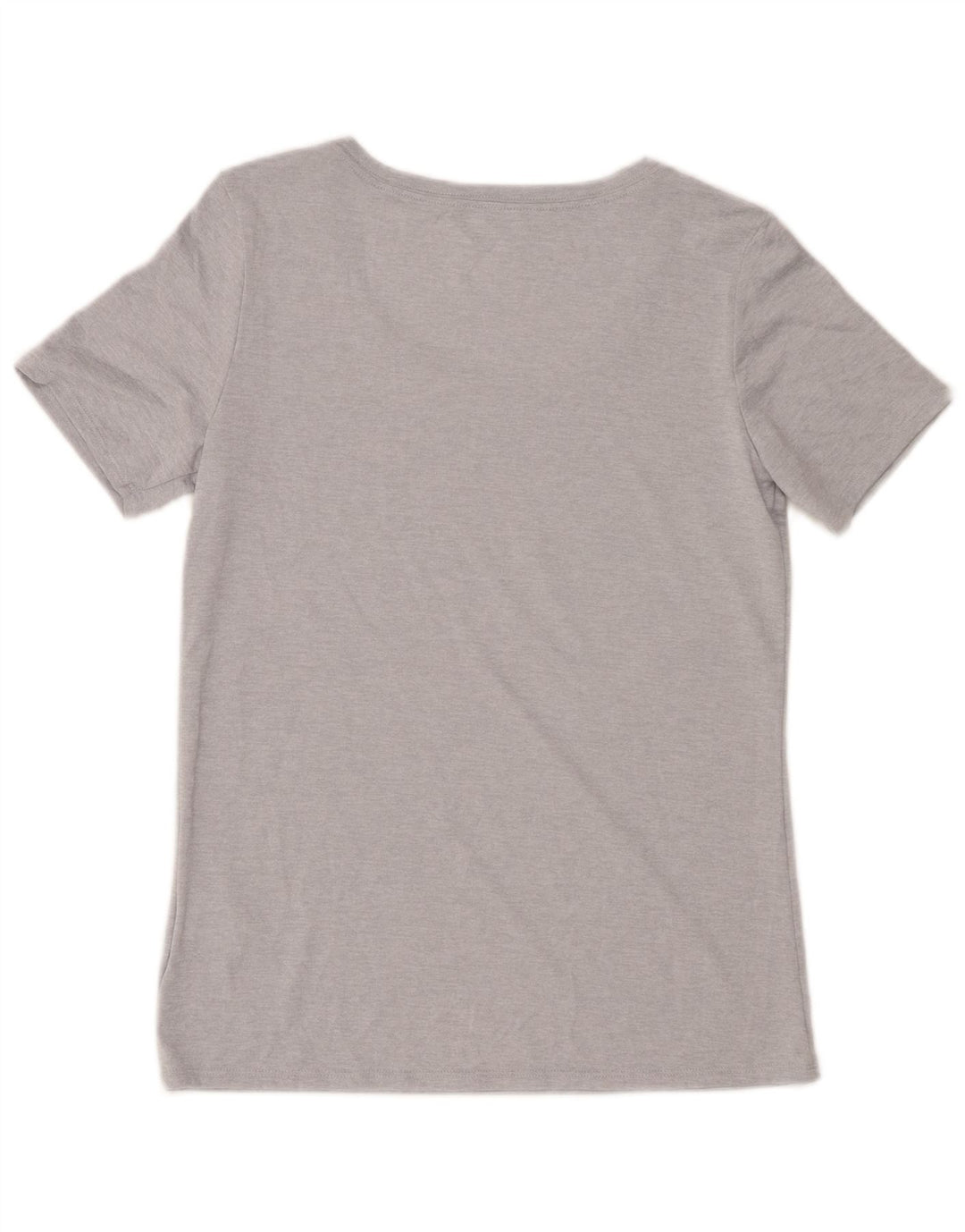 Nike Camiseta Dri Fit para Mujer Top UK 10 Small Gris Moteado Poliéster