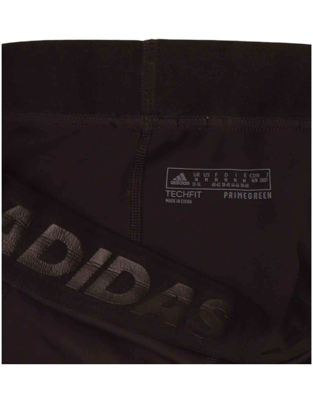 Adidas Leggings gráficos para mujer Reino Unido 12/14 Mediano Negro Poliéster