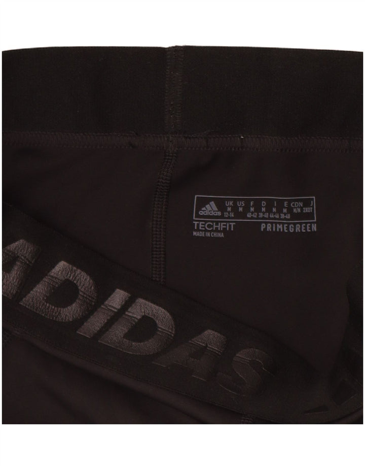 Adidas Leggings gráficos para mujer Reino Unido 12/14 Mediano Negro Poliéster