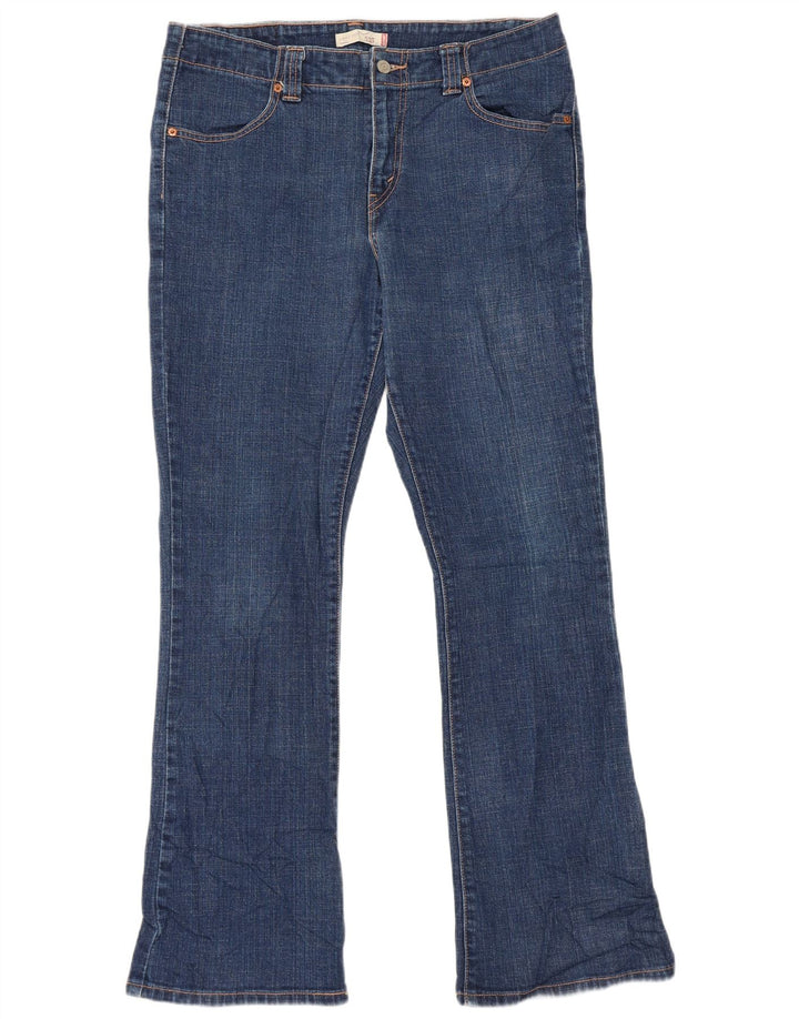 Levi's Jeans 525 Bootcut para mujer US 12 Large W34 L32 Algodón azul