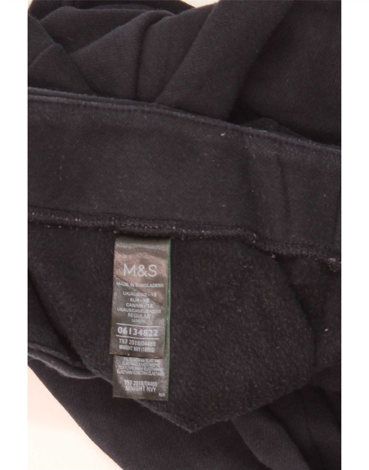 Marks & Spencer Leggings para mujer UK 40 XL Poliéster azul marino