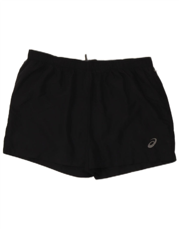 ASICS Pantalones cortos deportivos para hombre 2XL Poliéster negro