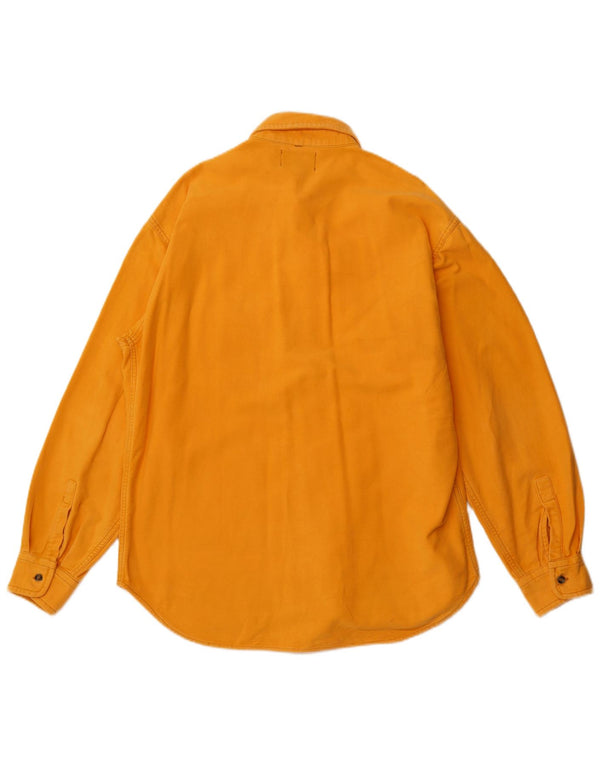 REPLAY Camisa de Franela Hombre XL Amarillo