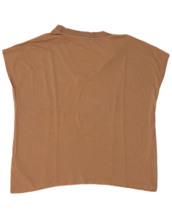 Marks & Spencer Blusa sin mangas para mujer UK 40 XL Viscosa beige