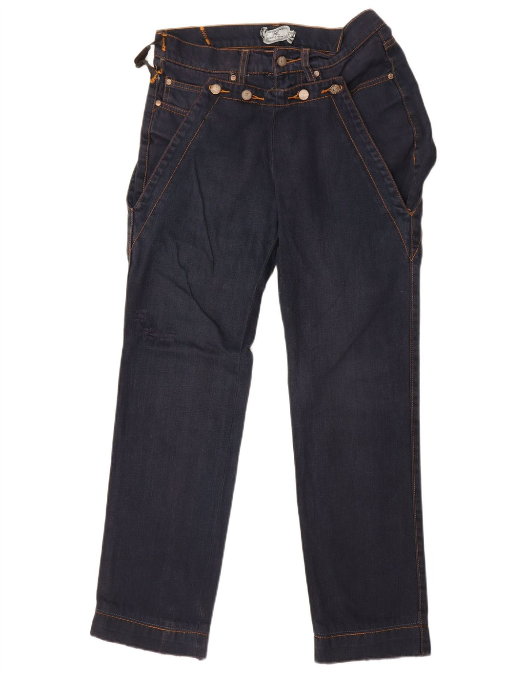 Vaqueros Frankie Morello Mujer Rectos W30 L30 Azul Marino