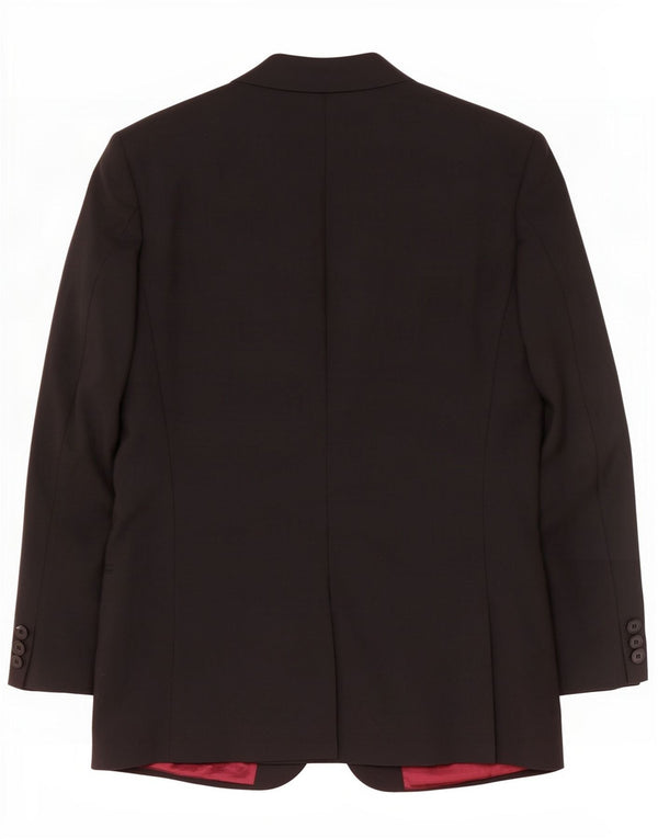 Marks & Spencer Chaqueta tipo blazer larga con 2 botones para hombre UK 38 Medium Black