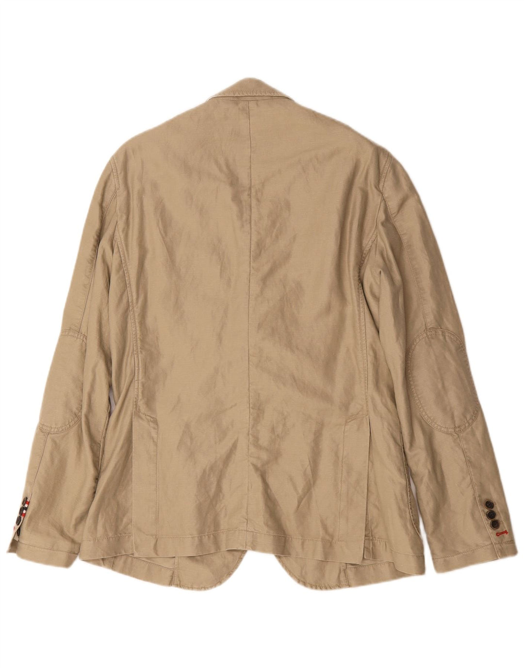 Napapijri Chaqueta tipo blazer con 2 botones Geographic para hombre UK 38 Algodón beige medio