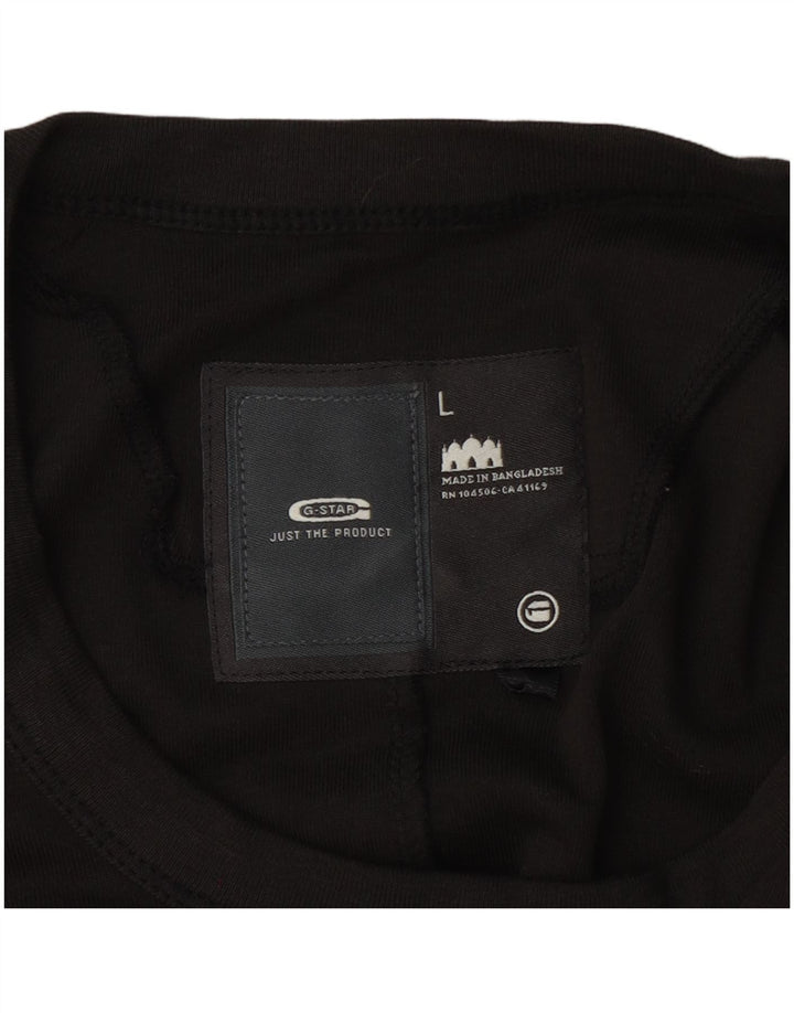 G-Star Mujer Gráfico Chaleco Top UK 44 Grande Gris