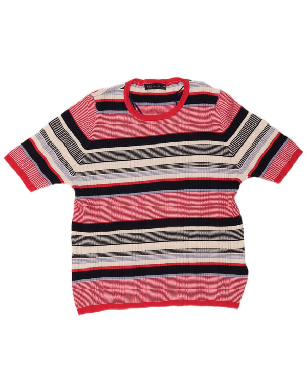 MARKS & SPENCER Suéter tipo jersey con cuello redondo para mujer UK 20 2XL Multicolor