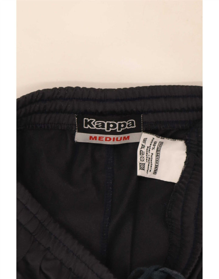 Kappa Hombre Pantalones De Chándal Medium Negro Colorblock Poliéster