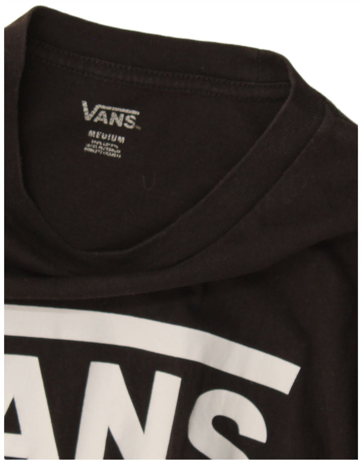 Vans Hombre Graphic Top Manga Larga Algodón Negro Mediano