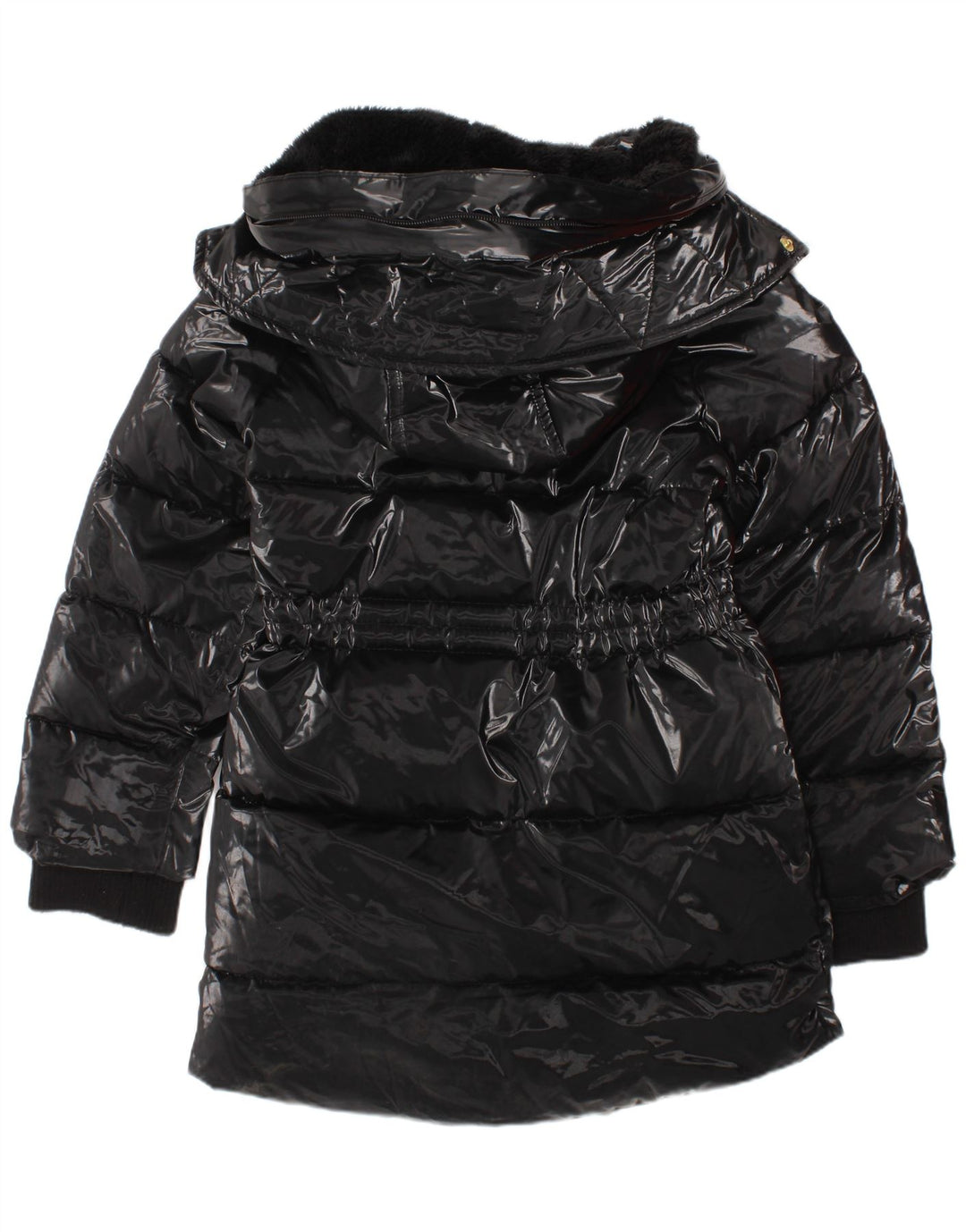 Dkny Abrigo Acolchado Con Capucha Niña 3-4 Años Negro Poliamida