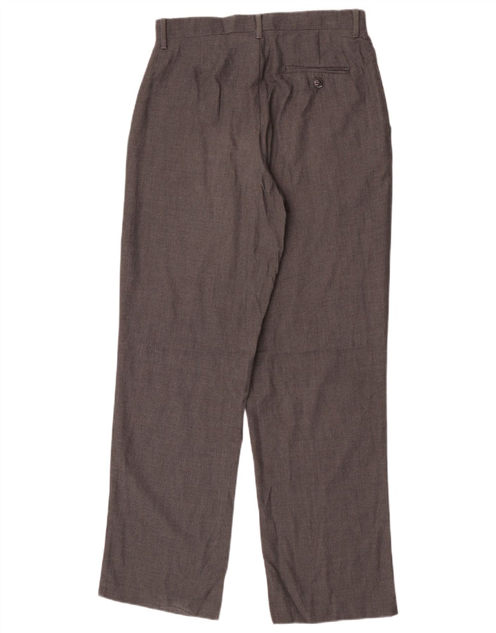 Chaps Pantalones chinos rectos para niños 15-16 años W28 L30 Poliéster gris