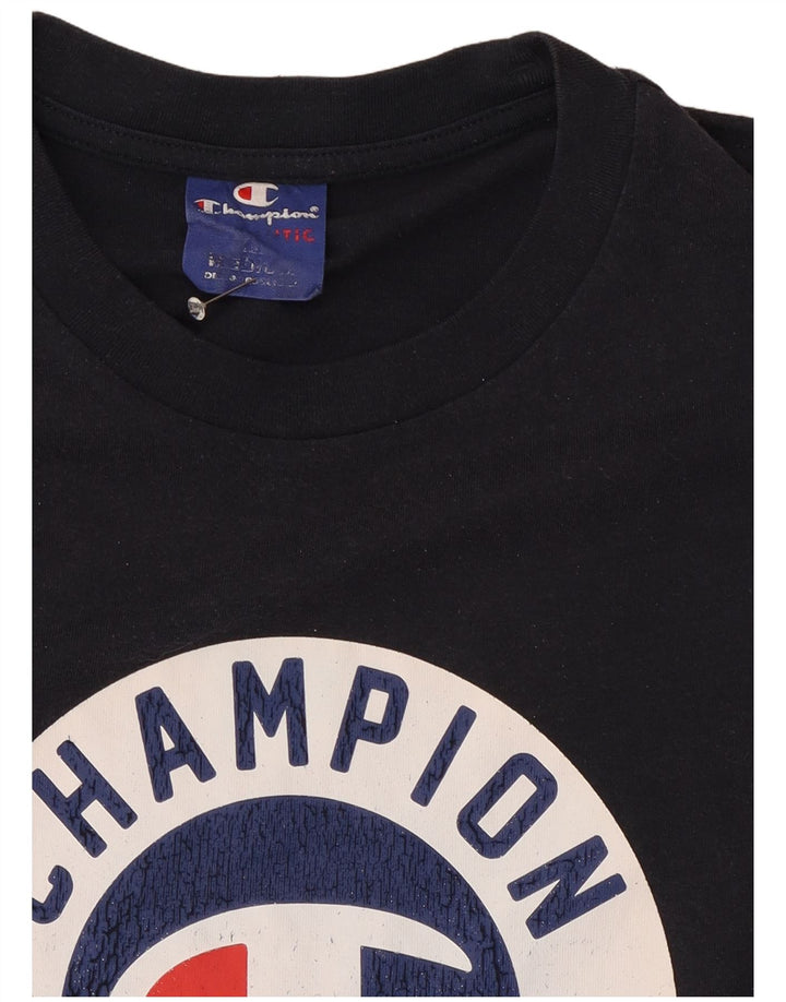 Champion Camiseta Gráfica Para Hombre Top Medium Azul Marino