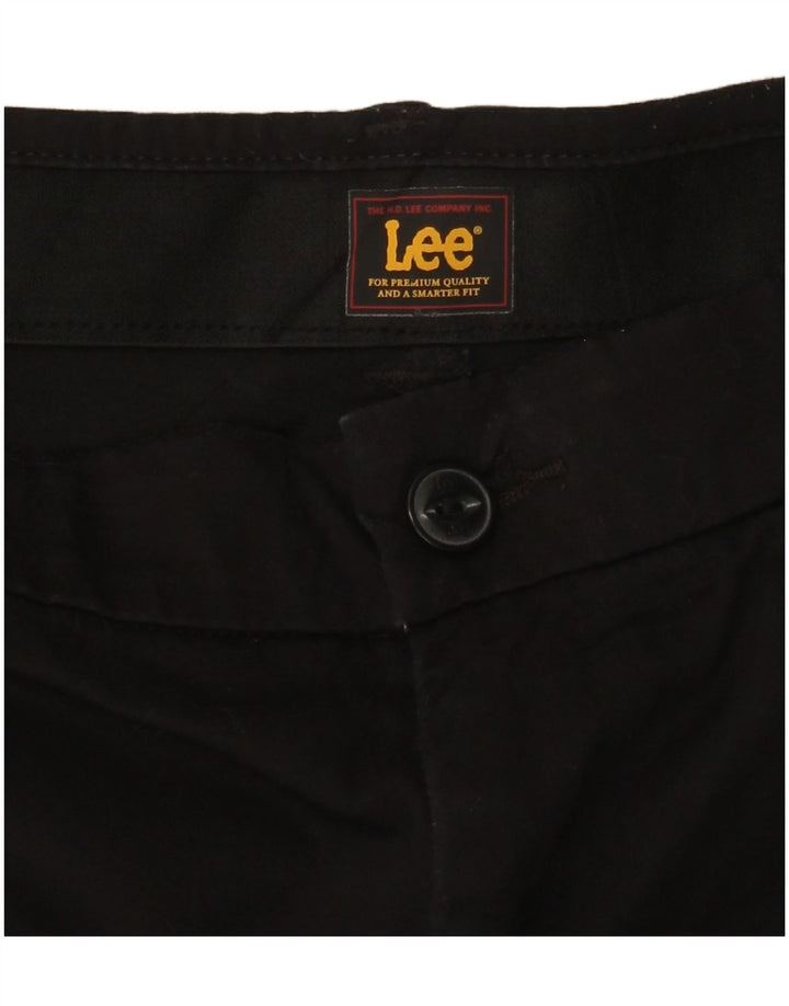 Pantalones chinos rectos LEE Mujer W30 L31 Negro