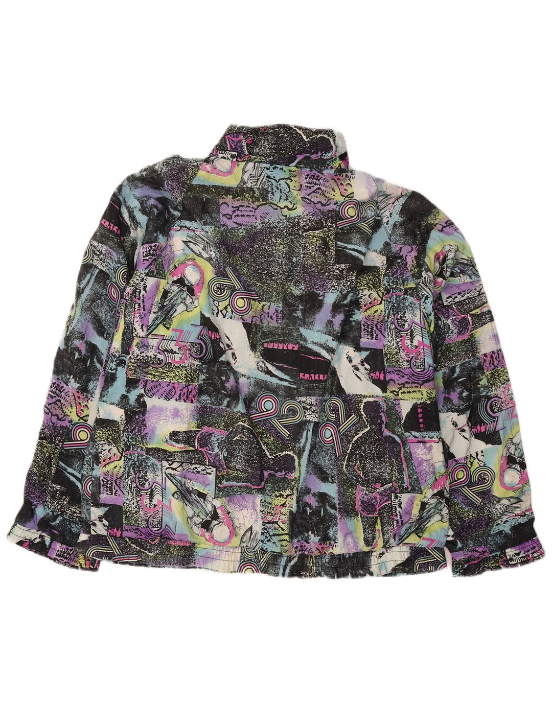 Killtec Mens Graphic Chándal Top Chaqueta Mediano Negro Colorblock
