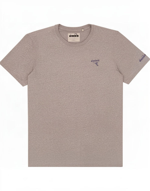 Diadora Camiseta Hombre Top XL Algodón Moteado Gris