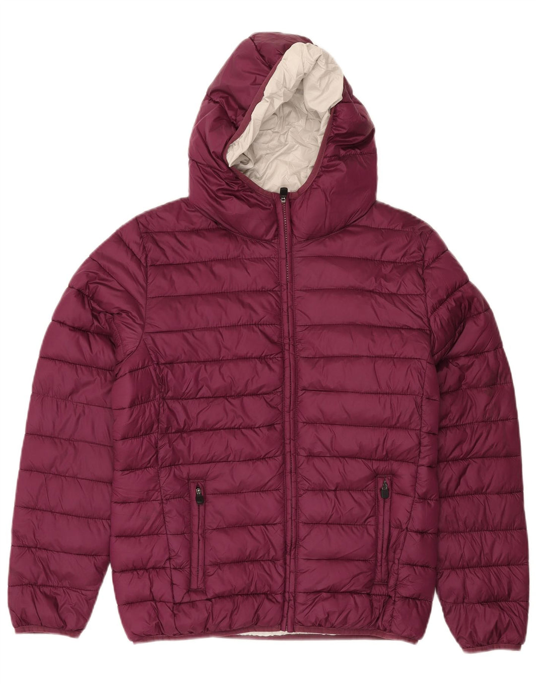 KAPPA Womens Padded Padded Jacket UK 16 Large Purple Nylon