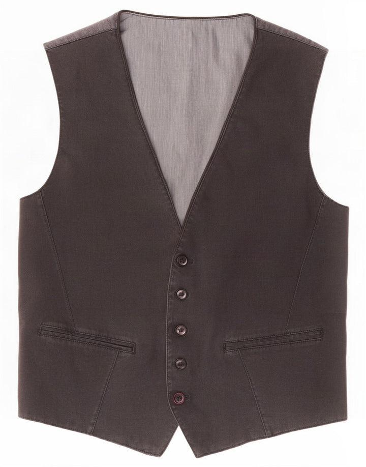 Chaleco Sisley para hombre pequeño gris