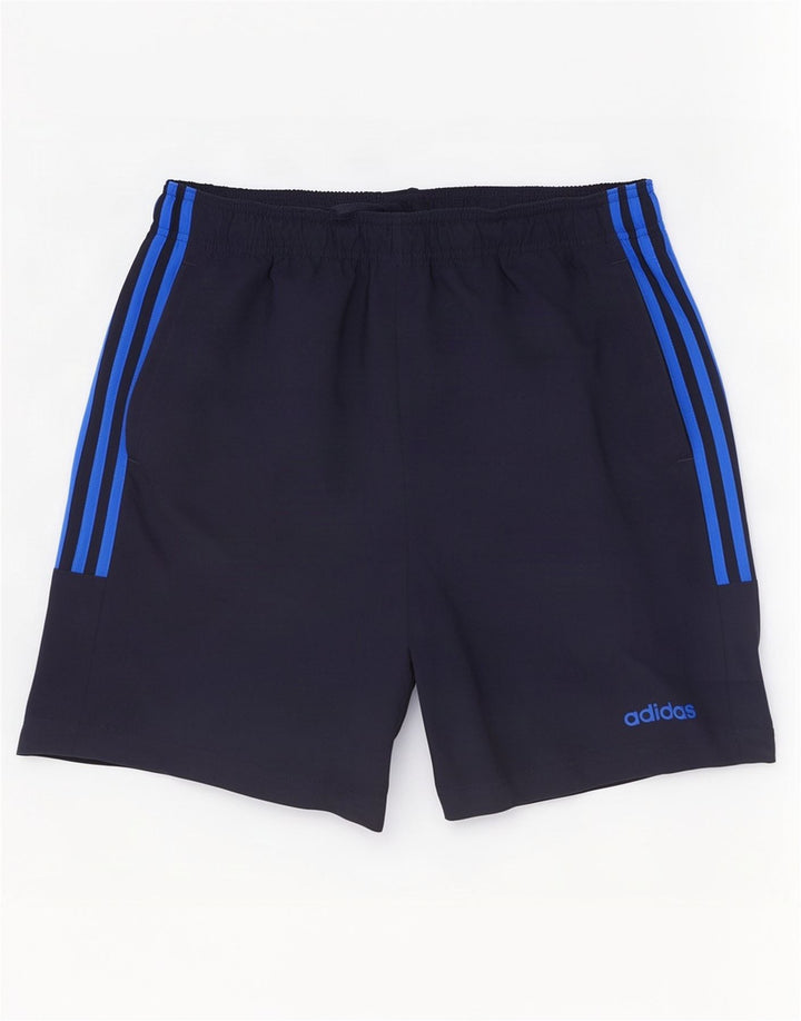 Pantalón Corto Deportivo Adidas Hombre Medio Azul Marino Poliéster