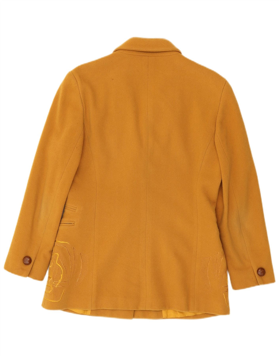 Chaqueta Blazer Mujer Iceberg IT 42 Estampado Animal Amarillo Medio