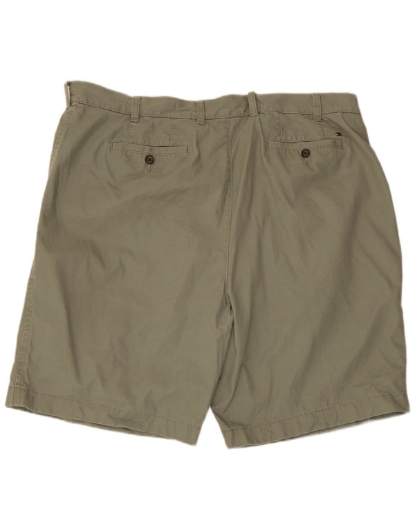 Tommy Hilfiger Pantalones cortos chinos para hombre W42 2XL Algodón caqui
