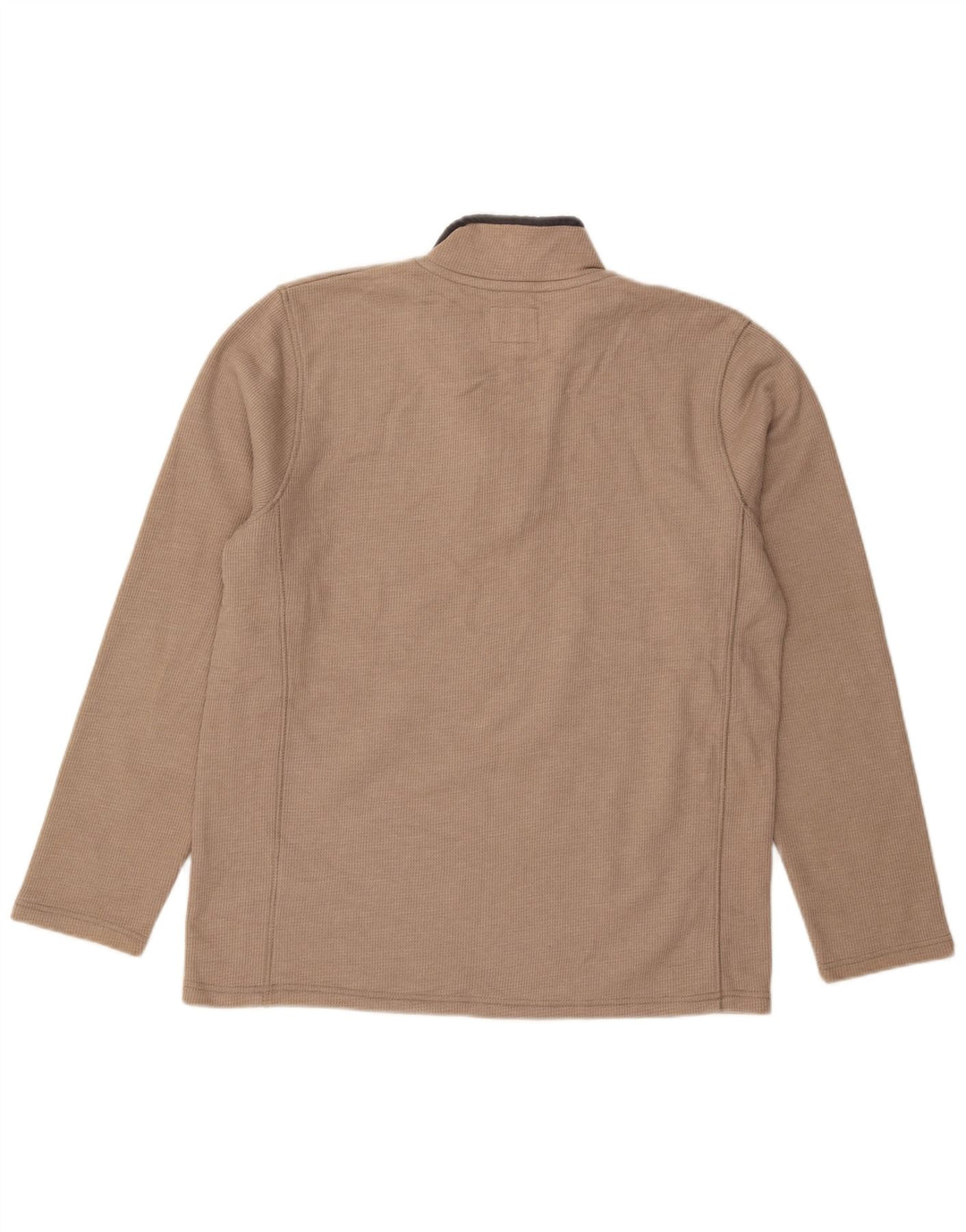 Jersey tipo jersey con cuello y cremallera para hombre de Mountain Warehouse Algodón beige medio