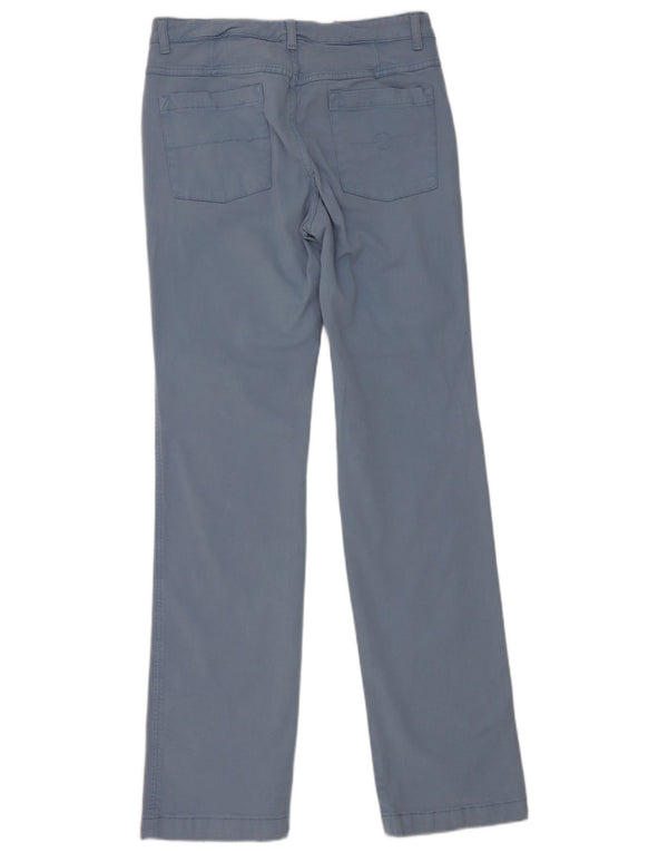 Sergio Tacchini Pantalón Casual Recto Mujer W32 L32 Algodón Azul