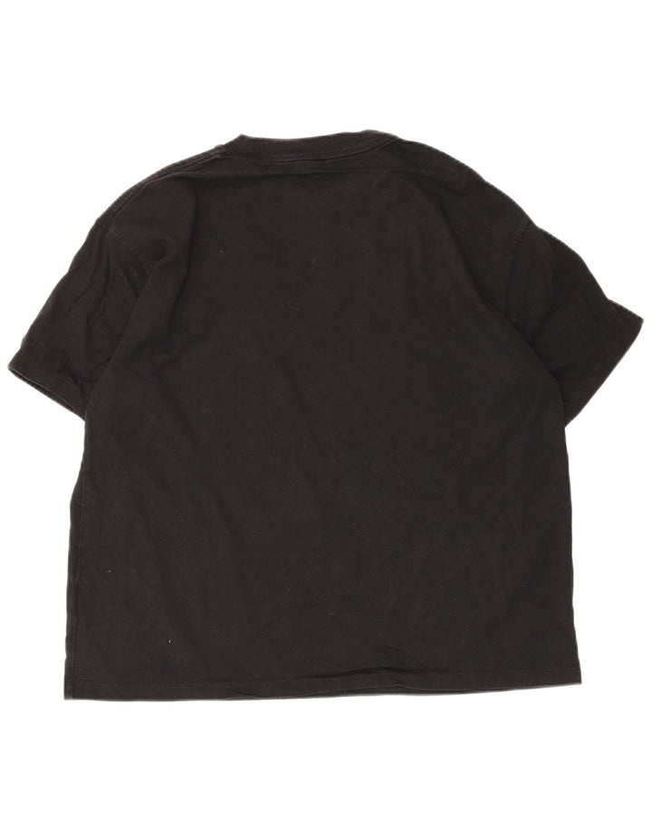 Jordan - Camiseta holgada para hombre, talla grande, color negro