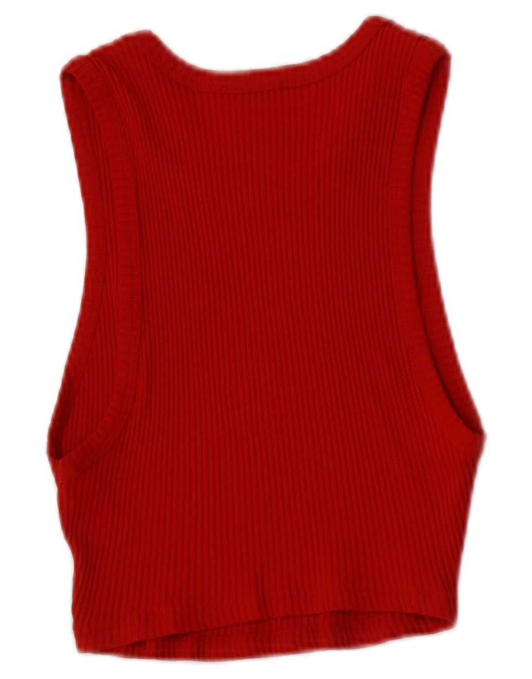 Zara X Kappa Top Corto Sin Mangas Para Mujer UK 40 Medium Rojo