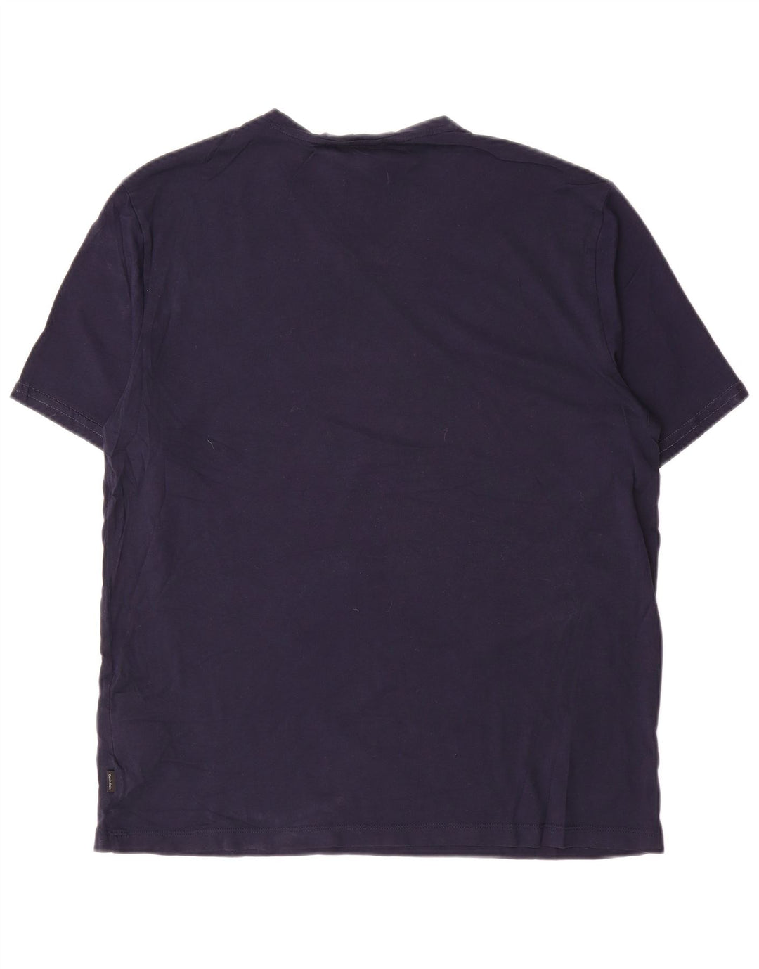 CALVIN KLEIN Camiseta Hombre Top Grande Azul Marino Algodón
